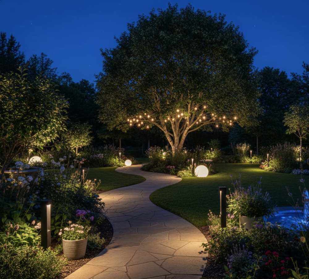 Smart And Solar Garden Lighting