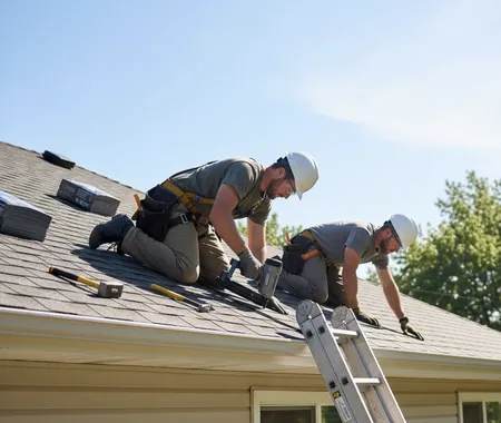Working On Roof