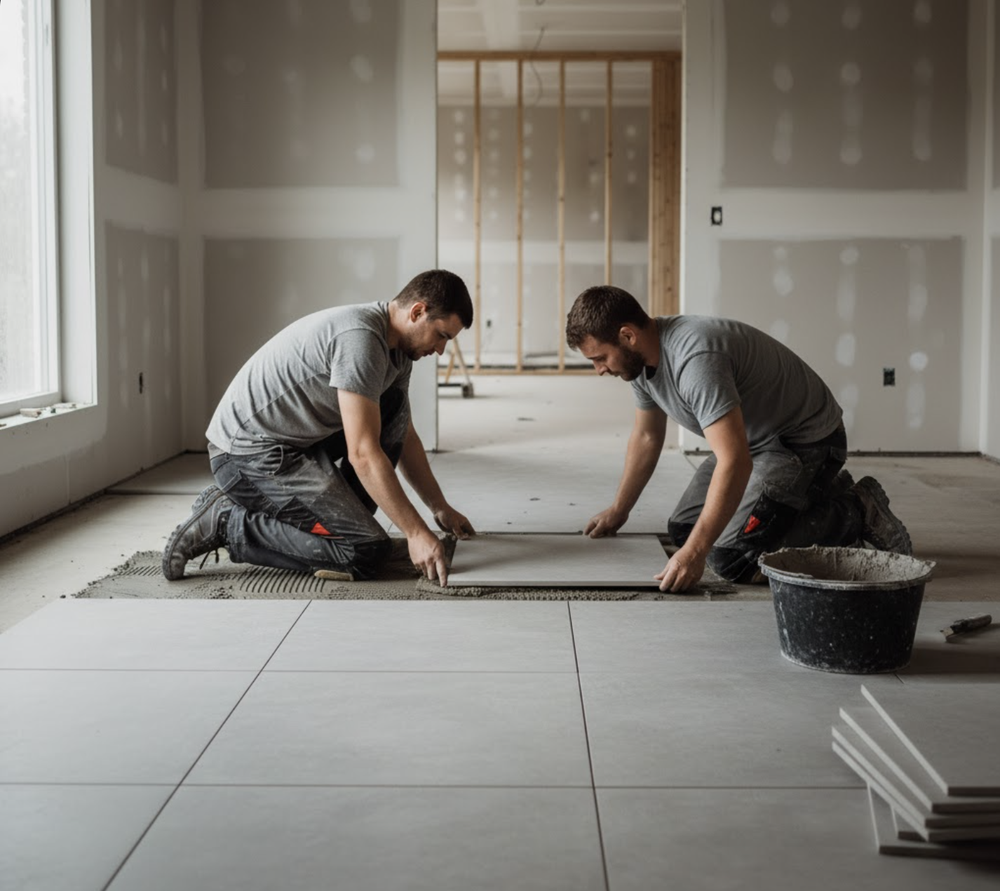 Floor Tiling Installation