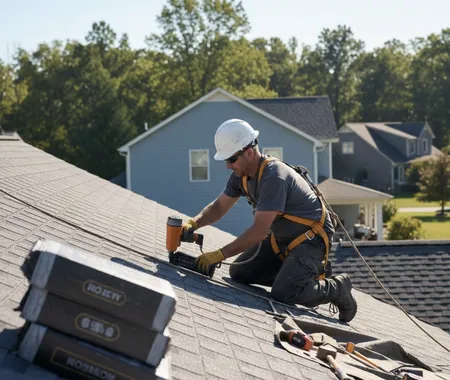 Laying A Roof