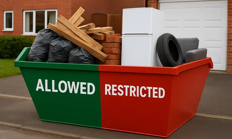 What You Can and Cannot Put in a Skip