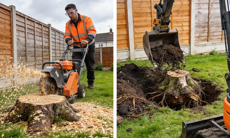 The Complete Guide to Stump Grinding vs Stump Removal