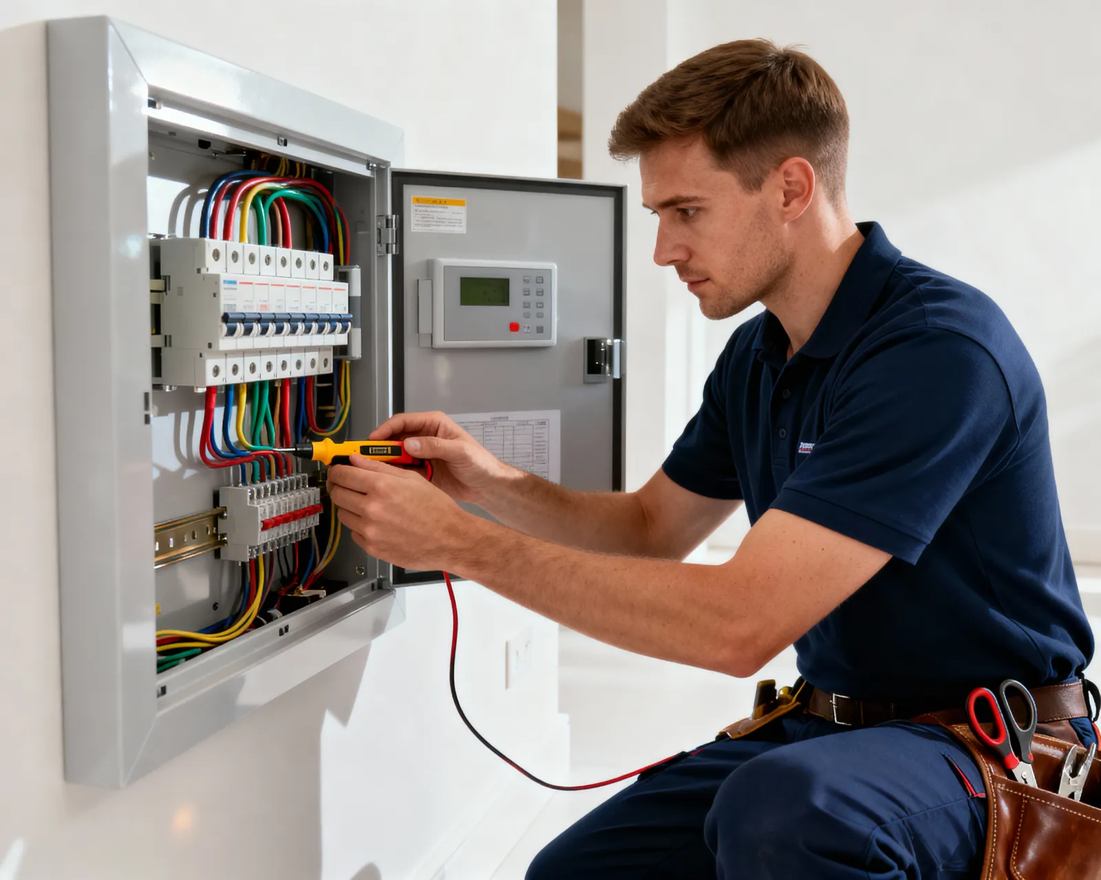 Electrician Working